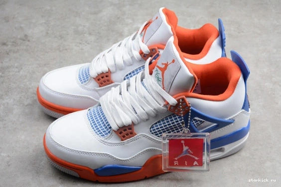 308497-171 OG Orange 308497-171 Jordan White 4 Air Blue Retro 0827